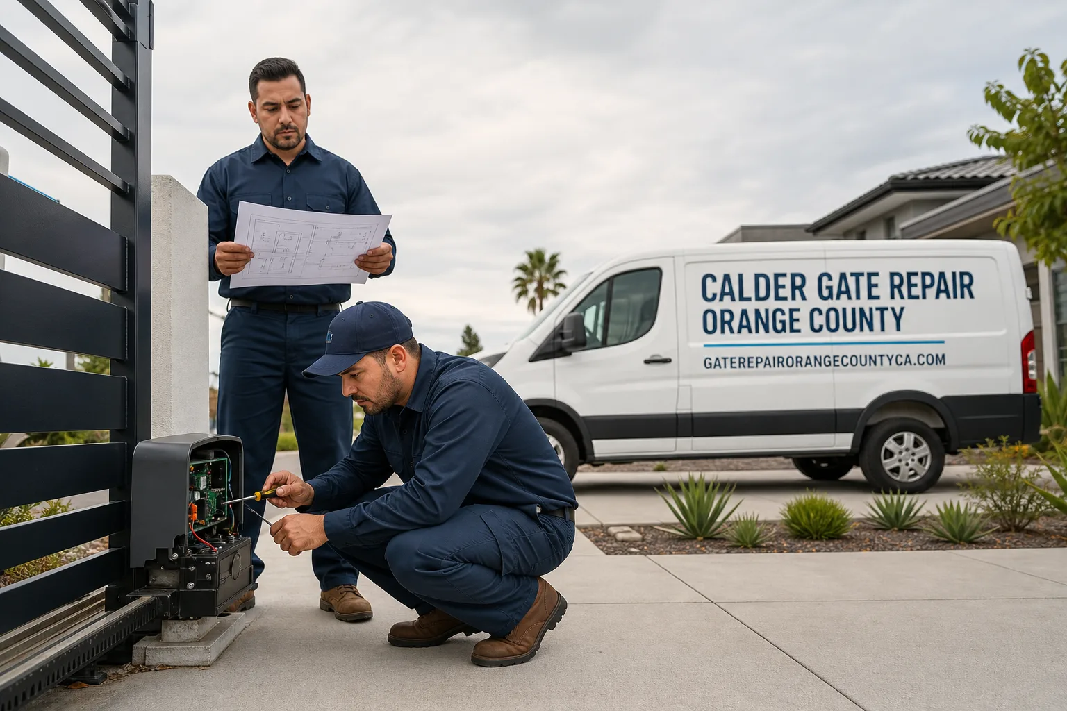 Calder Gate Repair Orange County gate repair team